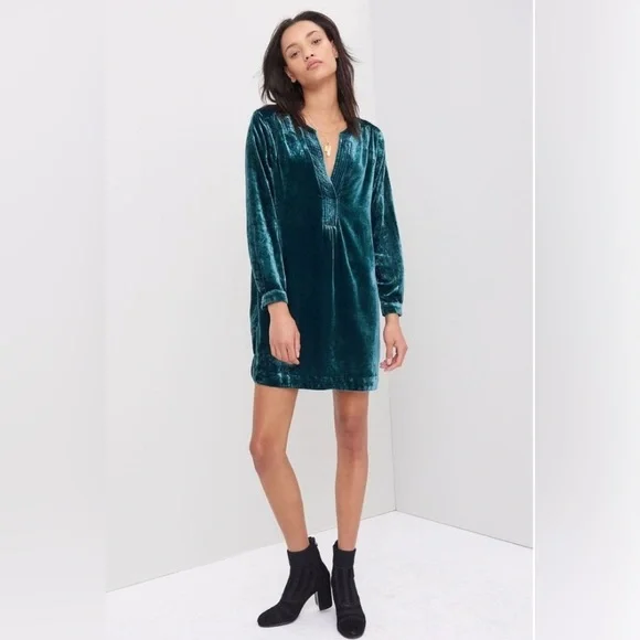 Anthropologie Dresses Nwot Anthropologie Melody Velvet Tunic